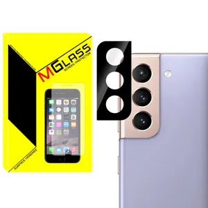 محافظ لنز دوربین ام‌گلس مدل 3D-MG مناسب برای گوشی موبایل سامسونگ Galaxy S21