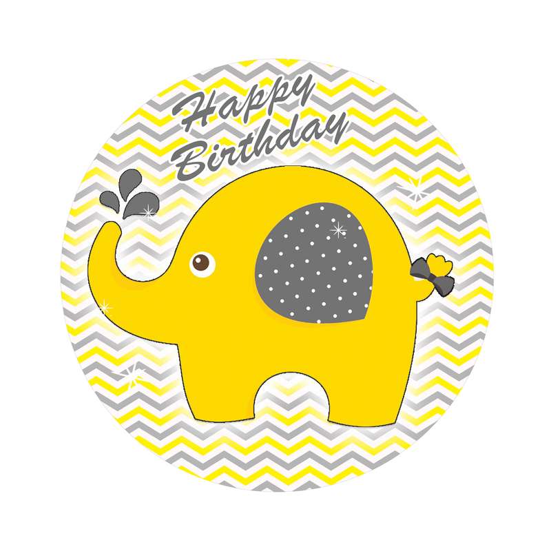 بنر تم تولد طرح فیل کد B-SED_3374