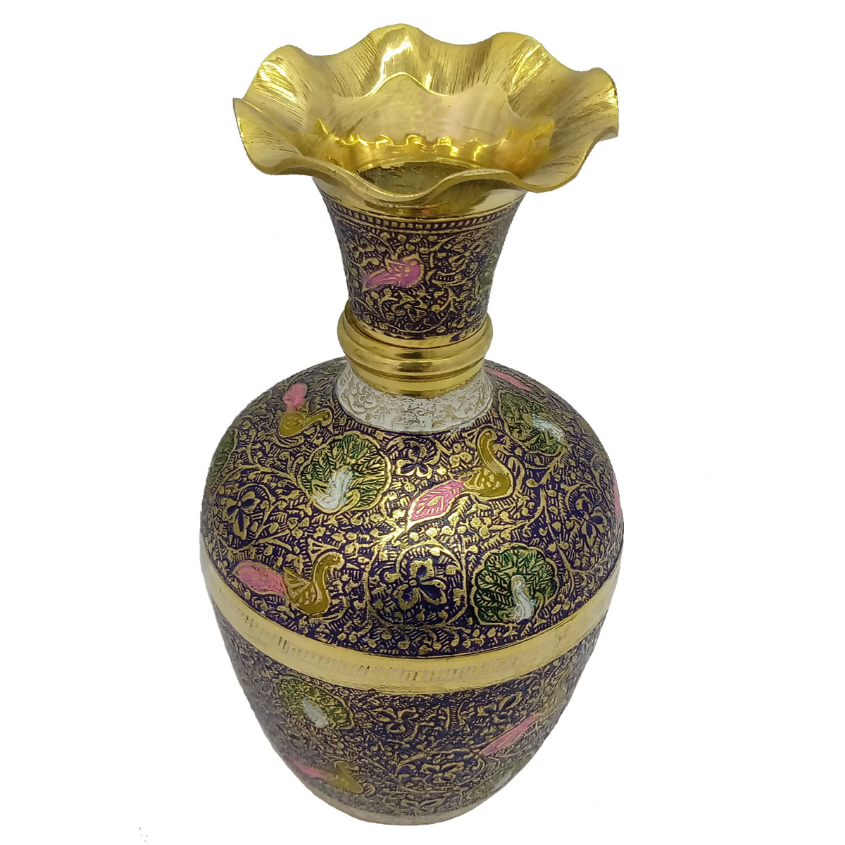 گلدان مینا کاری کد 1174