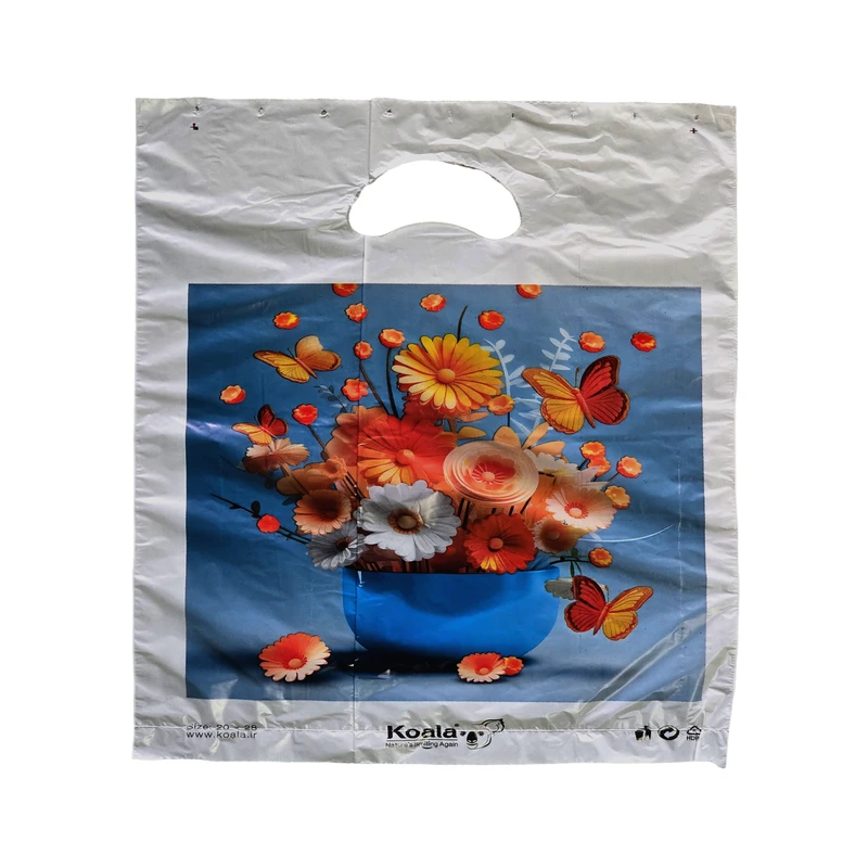 کیسه خرید کوالا مدل  Gol - 20-28 بسته 100 عددی