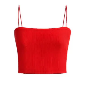 کراپ‌تاپ زنانه مدل بندماکارونی