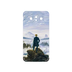 MAHOOT Wanderer above the Sea of Fog Cover Sticker for Samsung Galaxy J7 Duo