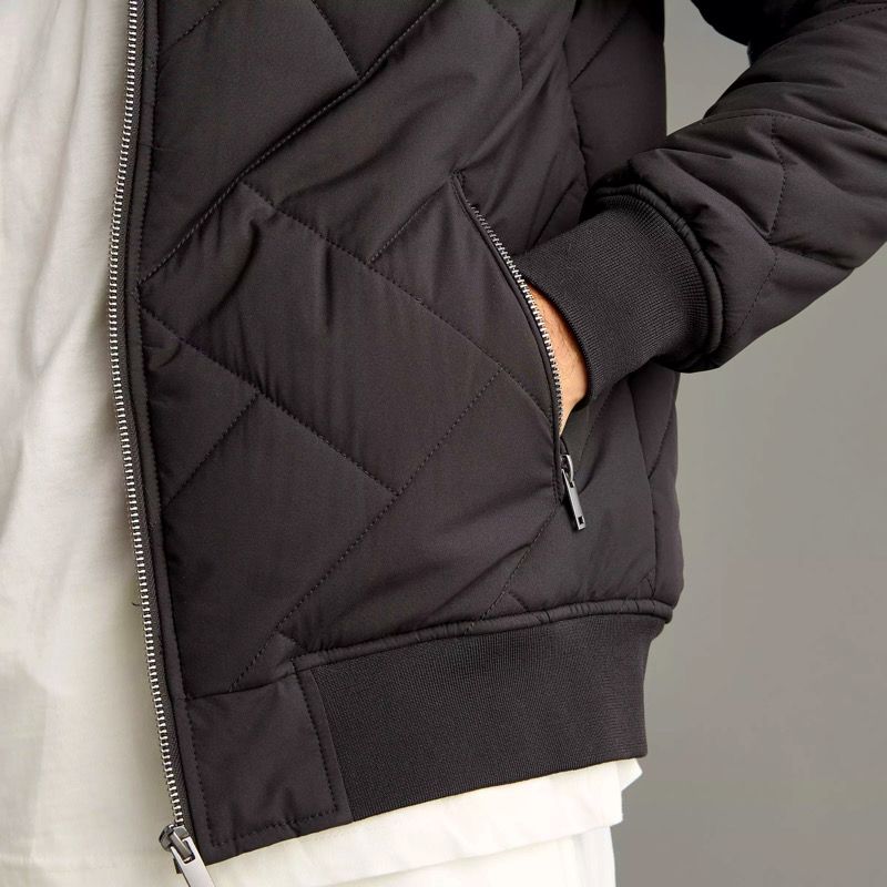 کاپشن مردانه مکس مدل Quilted Zip Through Bomber -  - 6