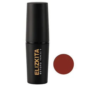 رژ لب جامد مات الی.زکیتا مدل L114 رنگ جگری تیره شماره ۱۱۴