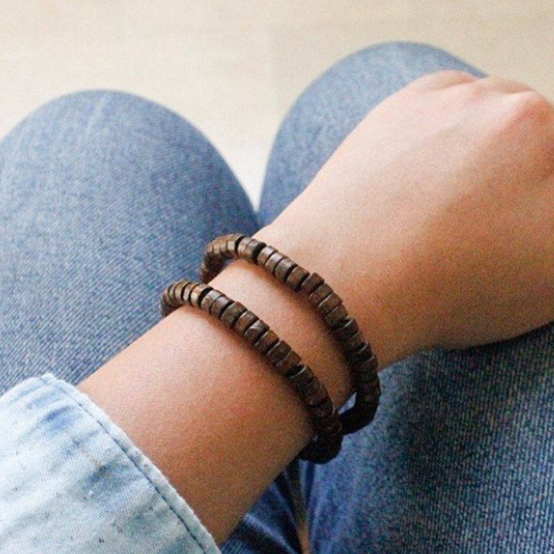 دستبند مدل چوبی کد 03