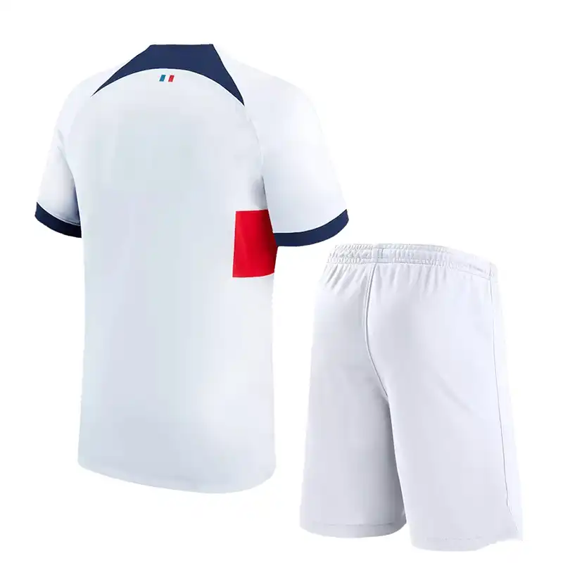 ست تی شرت آستین کوتاه و شلوارک ورزشی مردانه مدل پاریس Away 2024