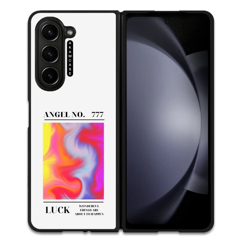 کاور آکام مدل AMC-WSGZFOLD5-LUCKY-5 مناسب برای گوشی موبایل سامسونگ Galaxy Z Fold 5  