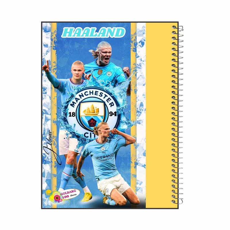 دفتر مشق 100 برگ گلبرگ مدل هالند کد 1538