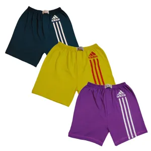 شورت پسرانه مدل پادار مجموعه 3 عددی