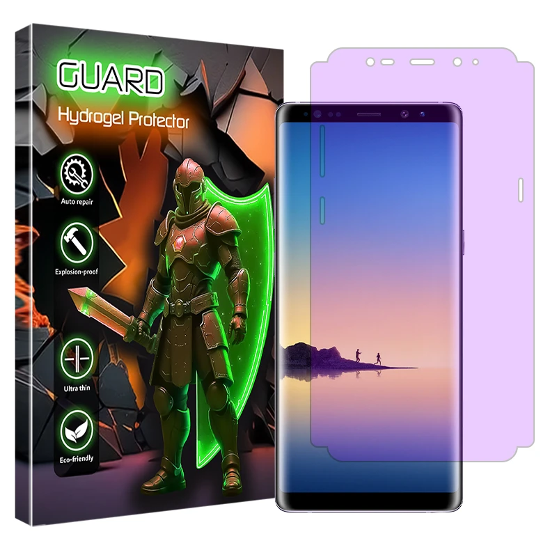 محافظ صفحه نمایش آنتی پرپل گارد مدل Eye Care مناسب برای گوشی موبایل سامسونگ Galaxy Note8