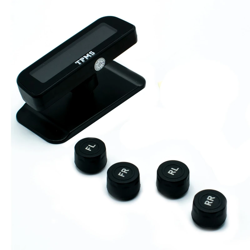 سیستم سنجش فشار باد لاستیک سواری مدل TY18 به همراه 4 عدد سنسور خارجی تایر