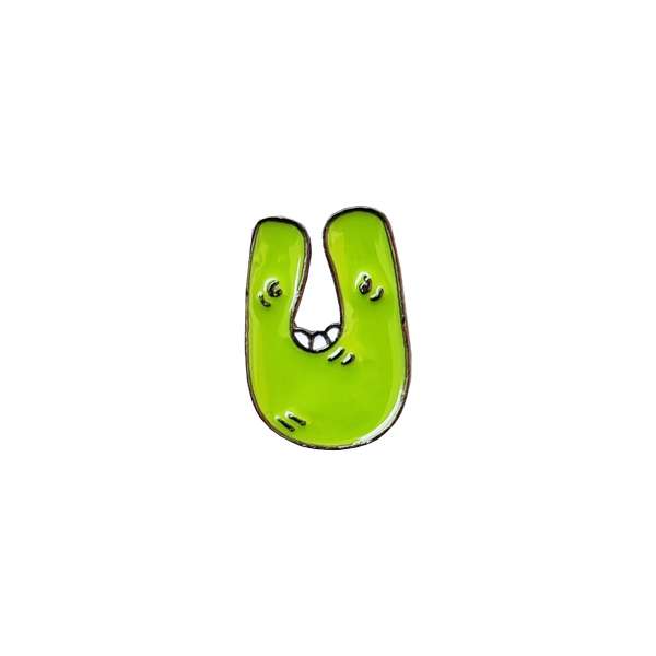 گل سینه دخترانه مدل U