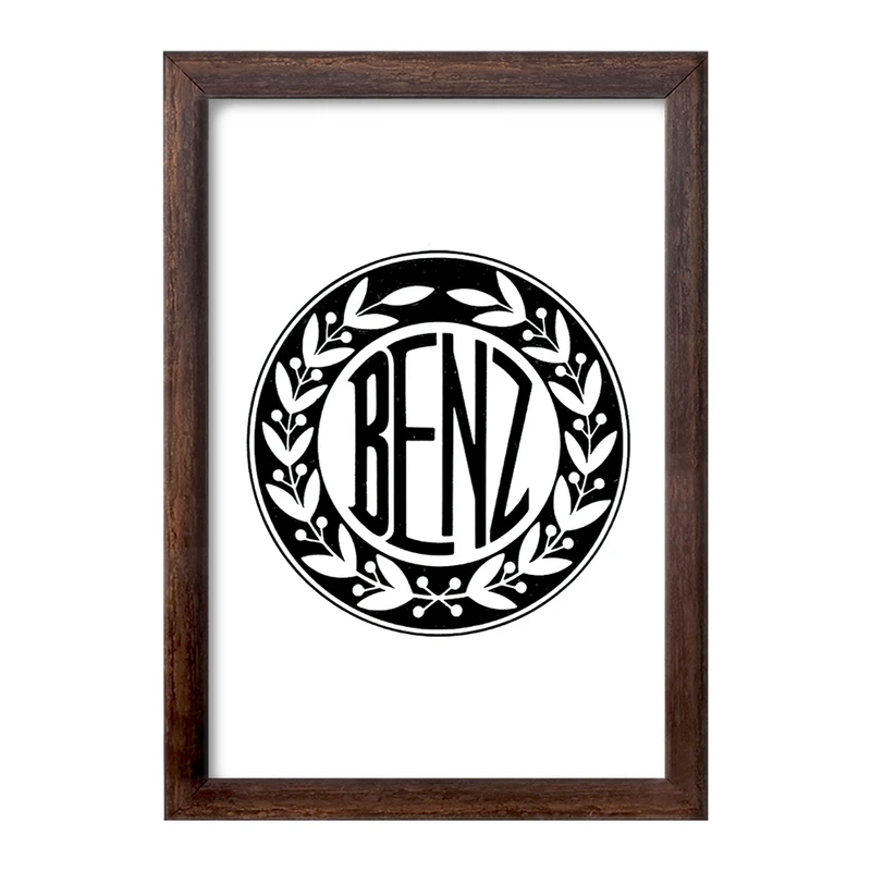 تابلو خندالو طرح مرسدس بنز Mercedes Benz  کد 23503