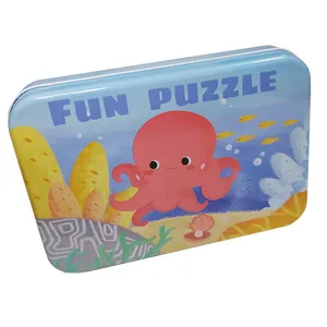 پازل 39 تکه مدل حیوانات دریایی مجموعه 5 عددی