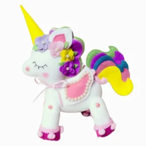 عروسک نمدی مدل یونیکورن کد 02