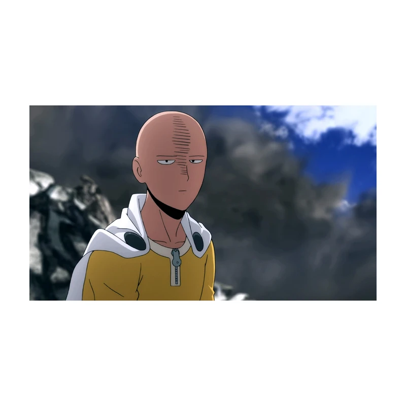 استیکر لپ تاپ و موبایل مدل انیمه طرح مرد تک مشتی سایتاما One Punch Man کد 1356