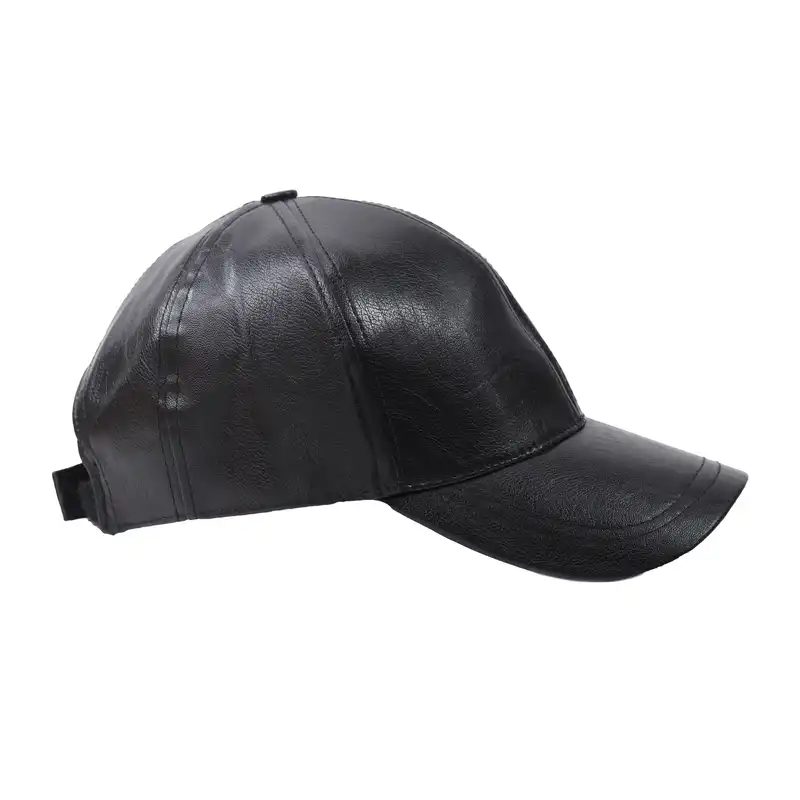 کلاه کپ مدل نقابدار چرم