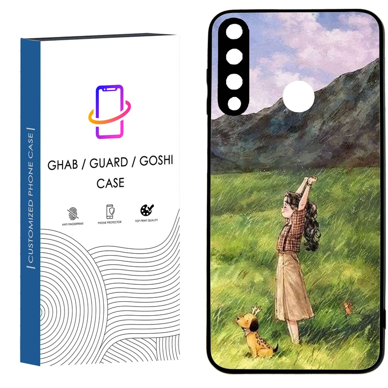 کاور قاب گارد گوشی طرح  دخترانه کد 45 - TPU مناسب برای گوشی موبایل         هوآوی Y6P