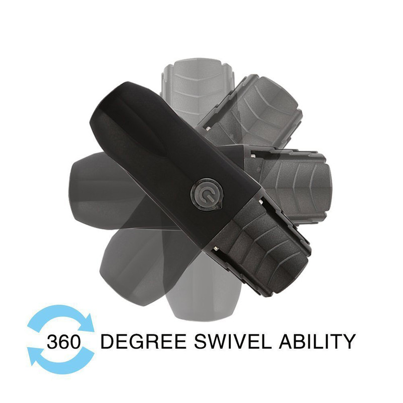 چراغ جلو دوچرخه مدل شارژی COB POWER به همراه چراغ خطر عقب