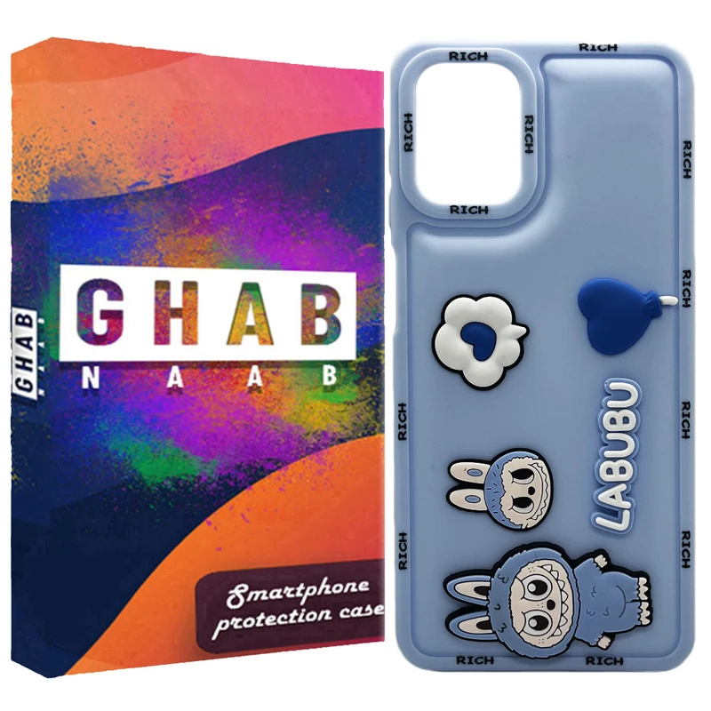 کاور قاب ناب طرح فانتزی مدل Labubu مناسب برای گوشی موبایل سامسونگ Galaxy A12 4G / A12 5G / M12 / F12