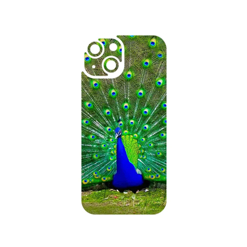 برچسب پوششی ماهوت مدل Peacock مناسب برای گوشی موبایل اپل iPhone 15