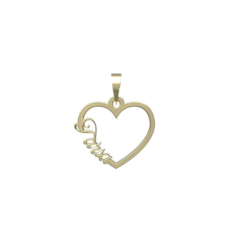 آویز گردنبند طلا 18 عیار زنانه مدوپد مدل اسم ترسا tarsa کد PB1-10684