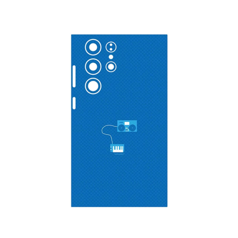 برچسب پوششی ماهوت مدل Minimal DJ Icon مناسب برای گوشی موبایل سامسونگ Galaxy S23 Ultra