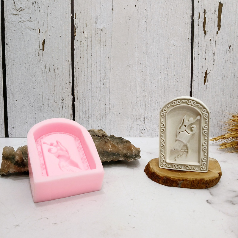 قالب شمع مدل طاق معلم کد 10