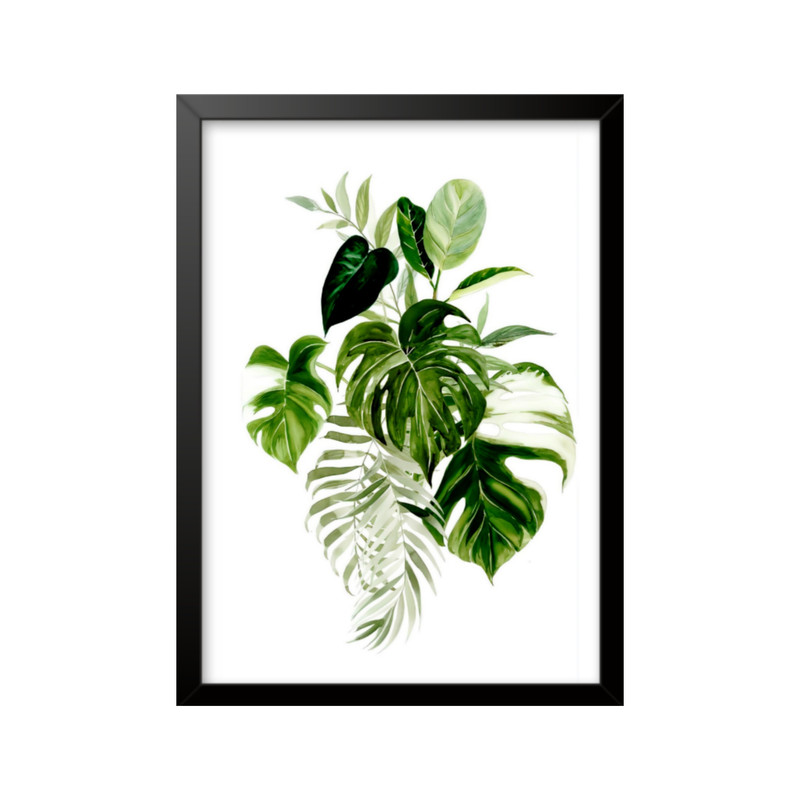 تابلو مدل برگ سبز کد BS01