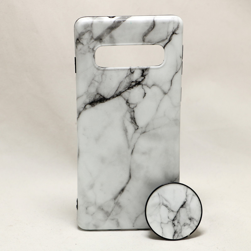 کاور مدل Sangh01 مناسب برای گوشی موبایل سامسونگ Galaxy S10 به همراه پایه نگهدارنده