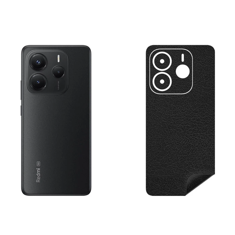 برچسب پوششی بستور طرح چرم مدل GB1-11 مناسب برای گوشی موبایل شیائومی Redmi Note 14 5G (India)