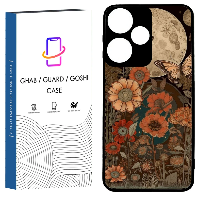 کاور قاب گارد گوشی طرح فانتزی کد 17 - TPU مناسب برای گوشی موبایل  شیائومی  Redmi 13