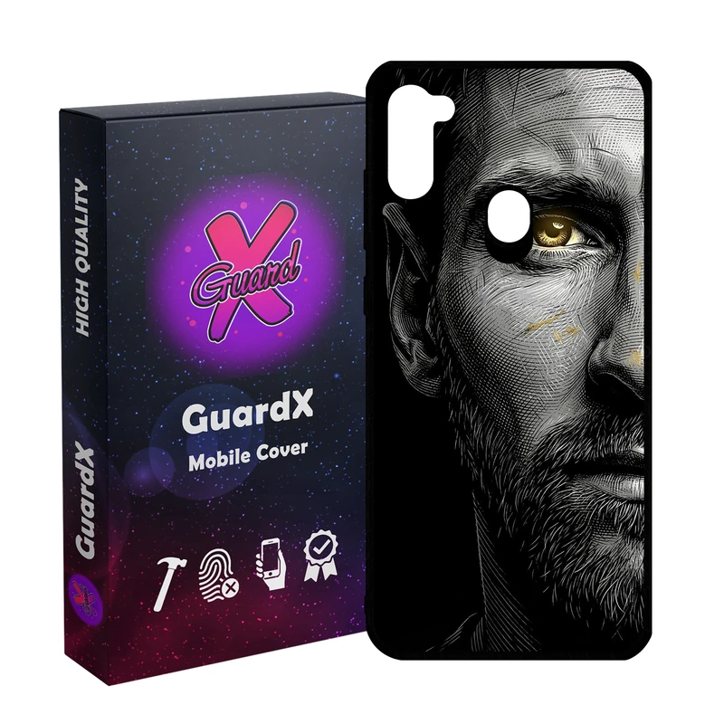 کاور گارد ایکس طرح لیونل مسی مدل 10997 مناسب برای گوشی موبایل سامسونگ Galaxy A11/M11