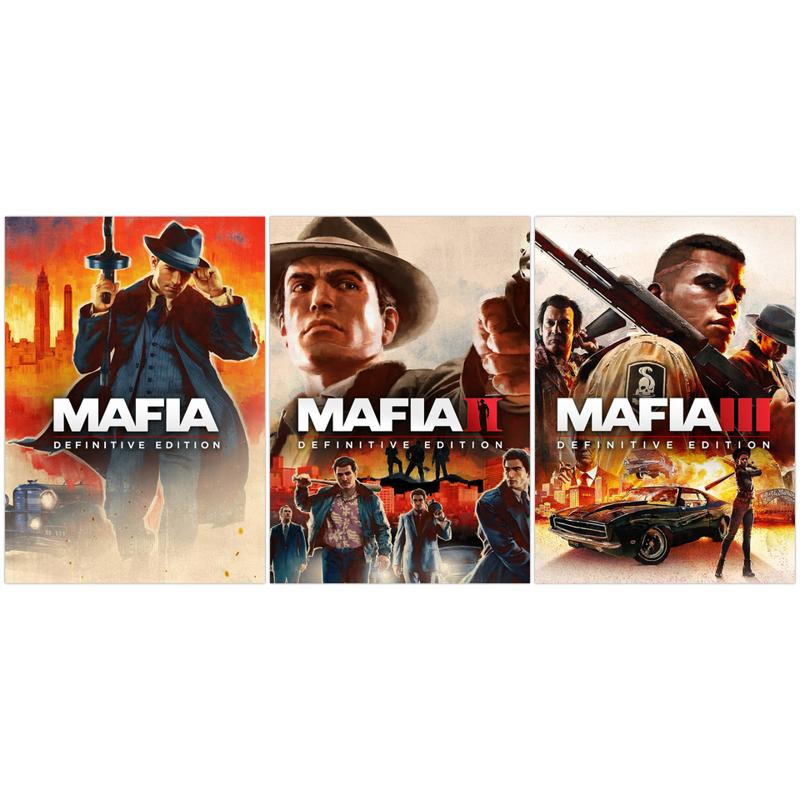 بازی Mafia Trilogy نسخه سه دیسک مخصوص PS4