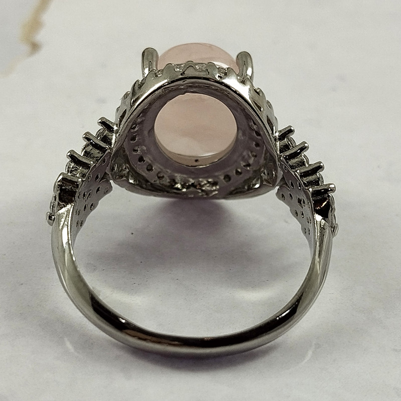 انگشتر نقره زنانه سلین کالا مدل کوارتز کد 105