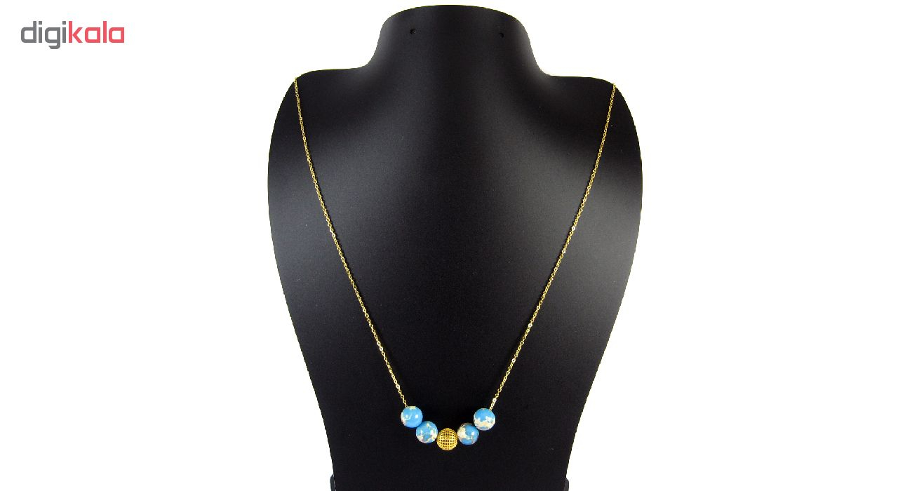 گردنبند طلا 18 عیار زنانه مانچو مدل Sfg627