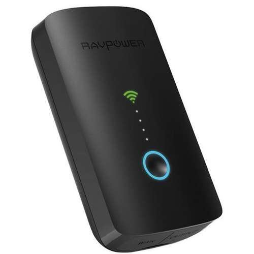 روتر بی سیم و شارژر همراه راوپاور مدل RP-WD03 ظرفیت 6000 میلی آمپرساعت