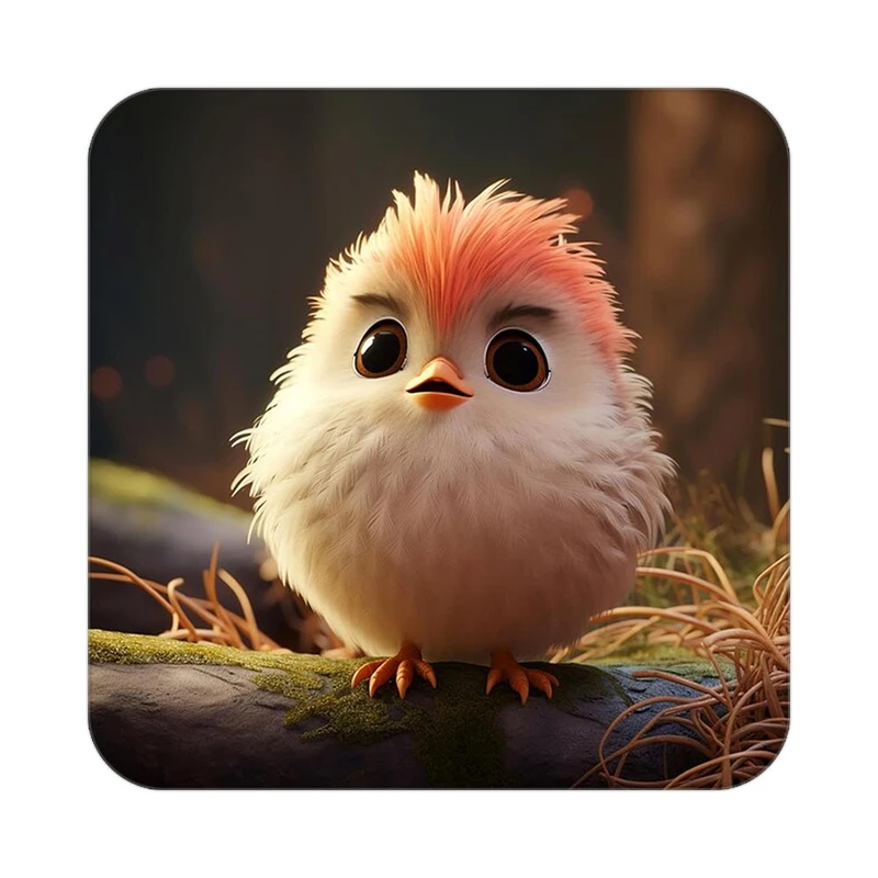 زیر لیوانی کاکتی طرح حیوانات کارتونی مدل mp28133