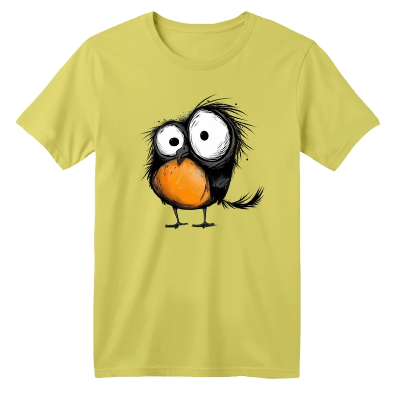 تی شرت آستین کوتاه بچگانه مدل جوجه کوچولو