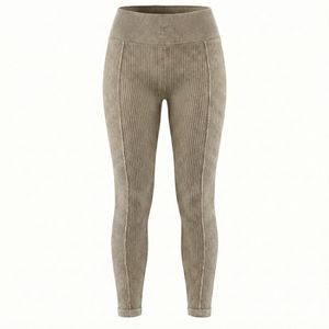 لگینگ ورزشی پشت‌چین‌دار زنانه مدل Rib Flow