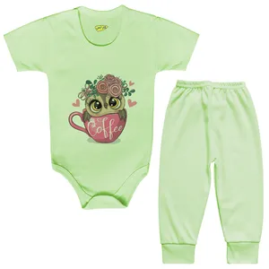 ست بادی و شلوار نوزادی کارانس مدل BSTG-3153