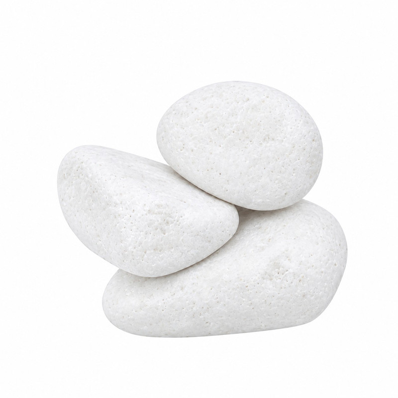 قلوه سنگ تزیینی گردگوشه سایز بادامی مدل S1-10KG وزن 10 کیلوگرم