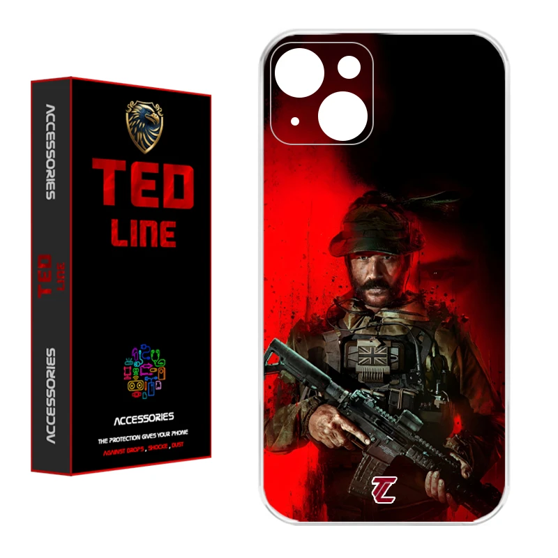 کاور تدلاین طرح کاپیتان پرایس کد 1200 مناسب برای گوشی موبایل اپل Iphone 13 / 14