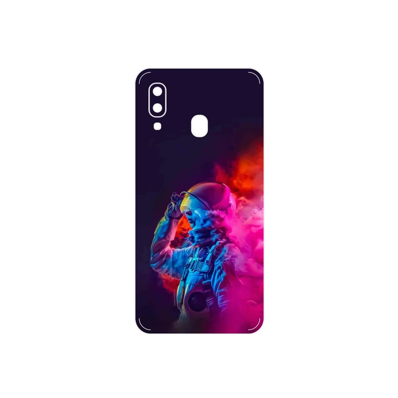 برچسب پوششی ماهوت مدل Smoke Rainbow Digital Art 1 مناسب برای گوشی موبایل سامسونگ Galaxy A40