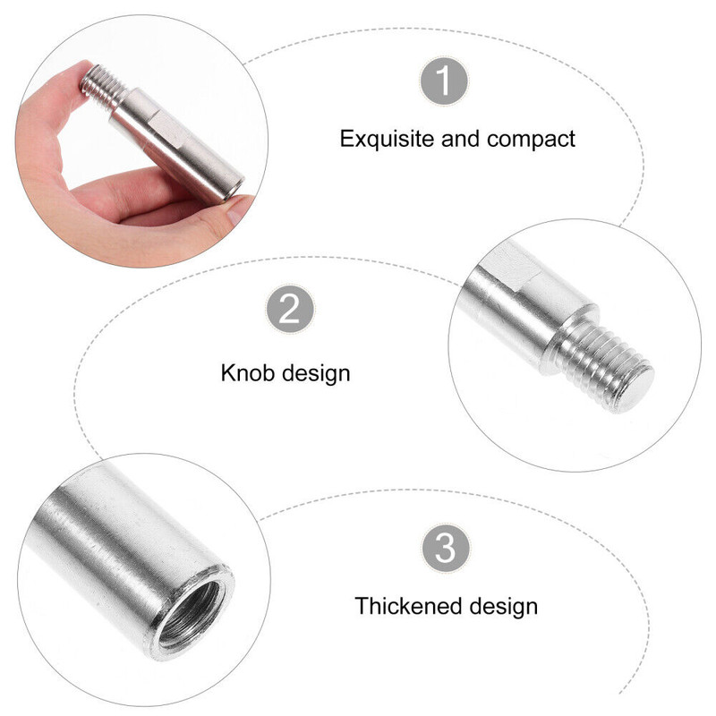 رابط افزایش طول شفت مینی فرز رزوه مدل M14 کد 50mm