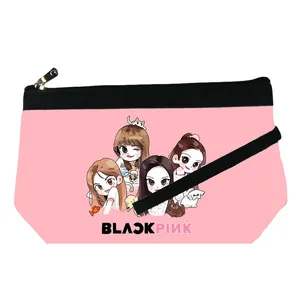 کیف لوازم آرایش زنانه طرح بلک پینک کد 160