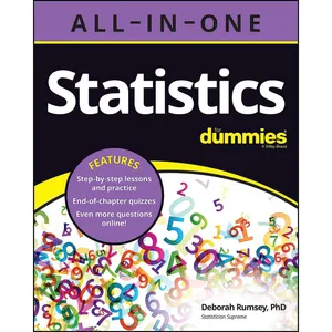 کتاب Statistics All-in-One For Dummies اثر Deborah J. Rumsey انتشارات For Dummies
