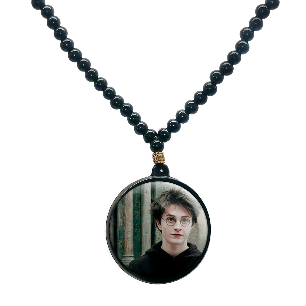 گردنبند پرمانه طرح Harry Potter کد pmd.23964 مدل دو طرفه