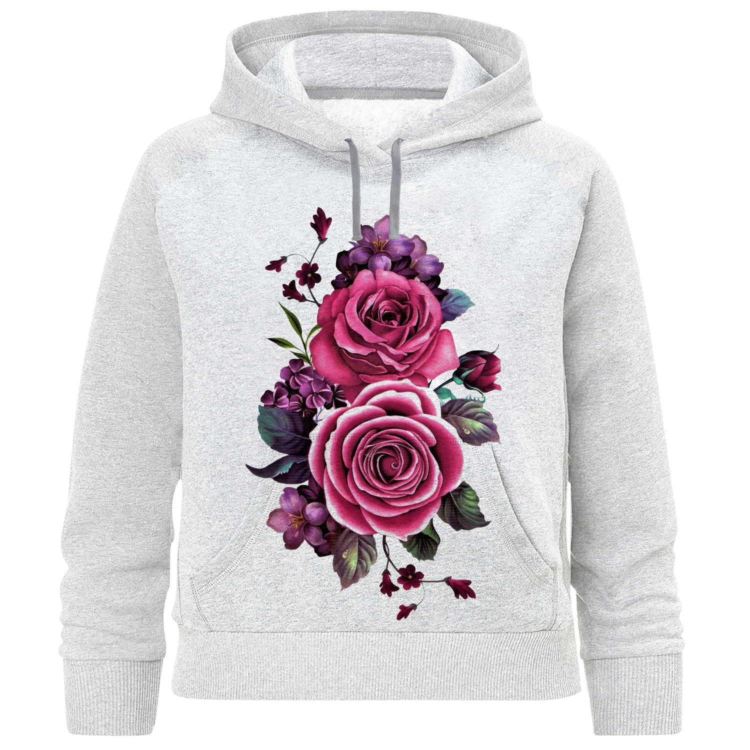 هودی دخترانه مدل گل W183