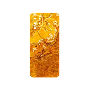 MAHOOT Gold Marble Cover Sticker for Samsung Galaxy M22